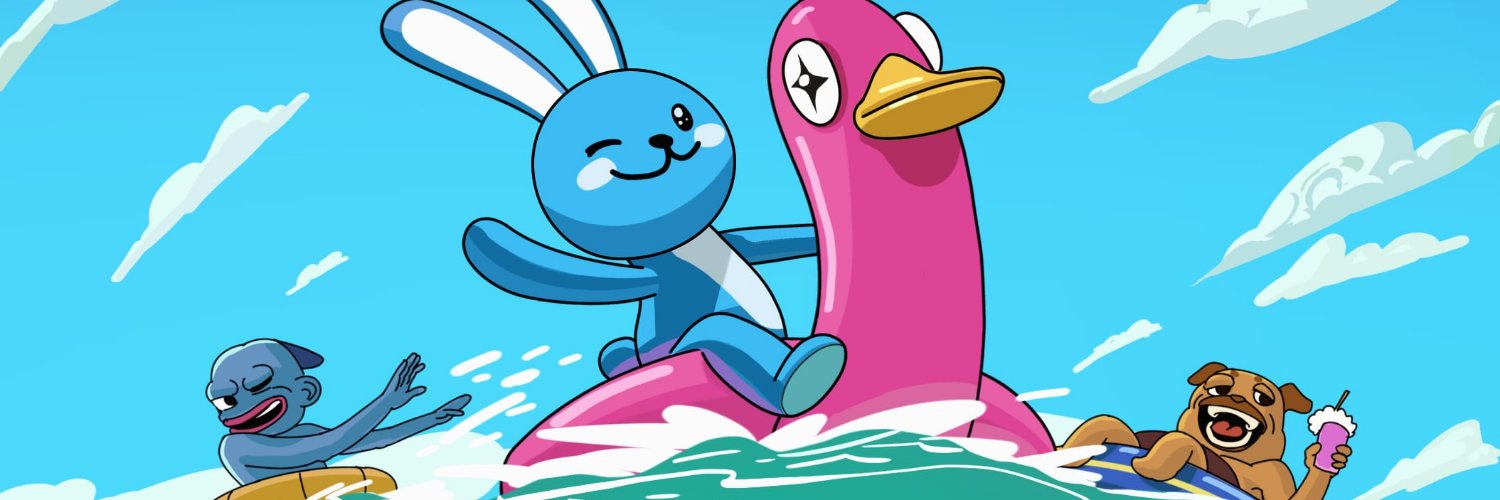 Hopper the rabbit's banner