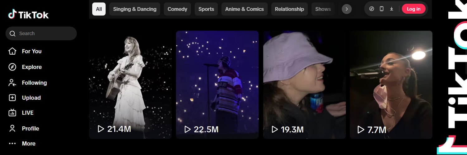 TikTok: Fansite ᴿᴾ banner