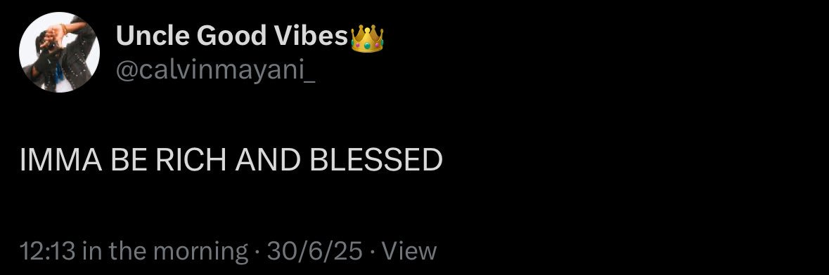 Uncle Good Vibes👑's banner