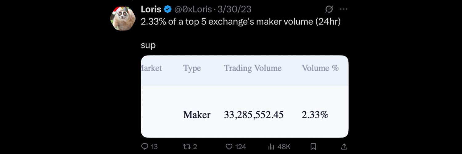 Loris's banner