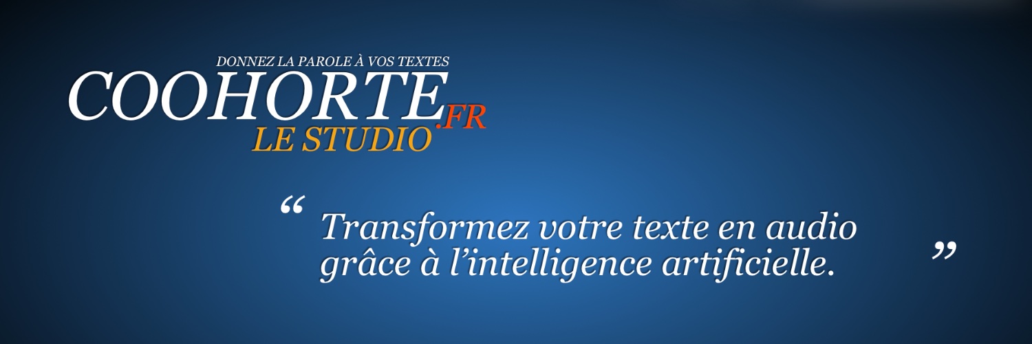 Le studio Coohorte (réseau social littéraire) banner