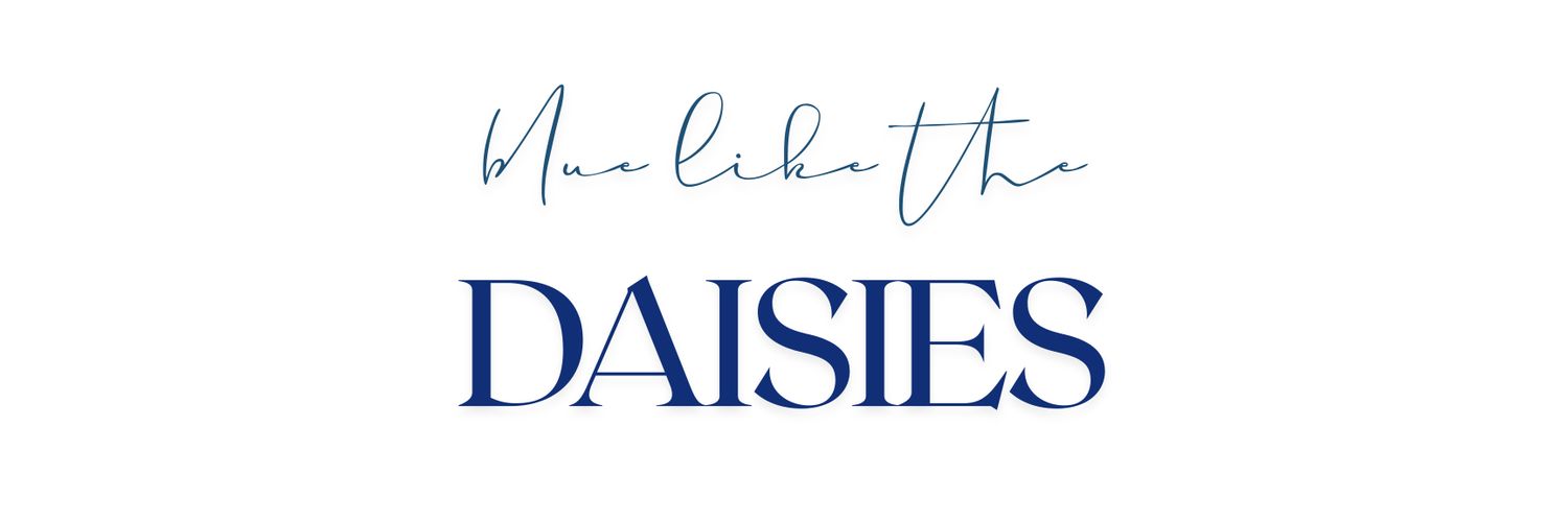 Blue Daisies Journal banner