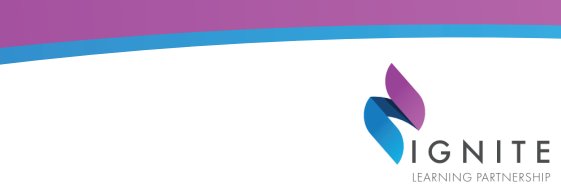 Ignite Learning Partnership banner