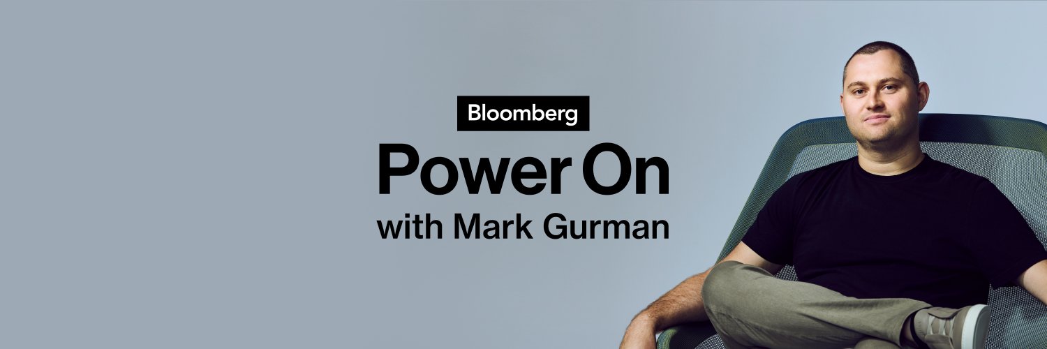 Mark Gurman's banner