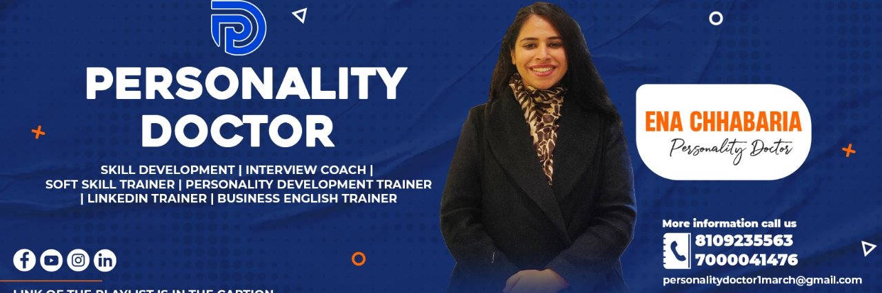 Personality Doctor (Ena Chhabaria) banner