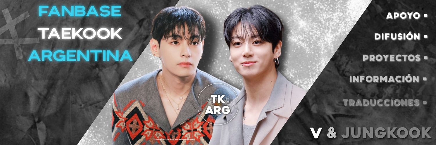 Taekook ARG 🇦🇷 banner