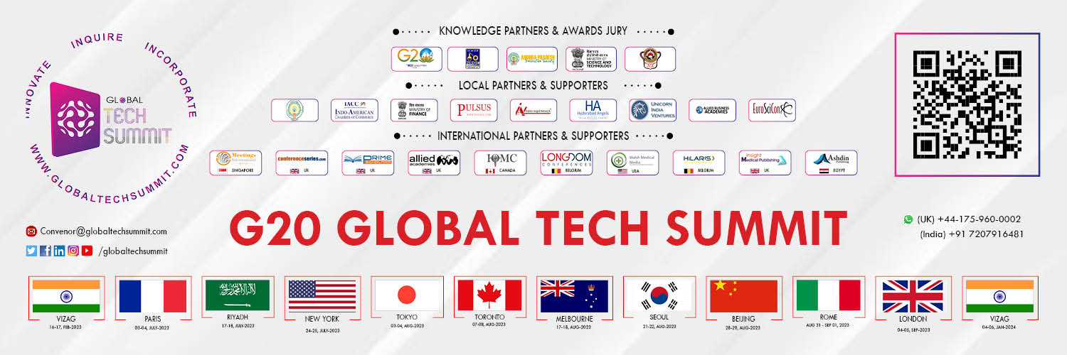 Global Tech20 Health20 Pharma20 Summit Series banner