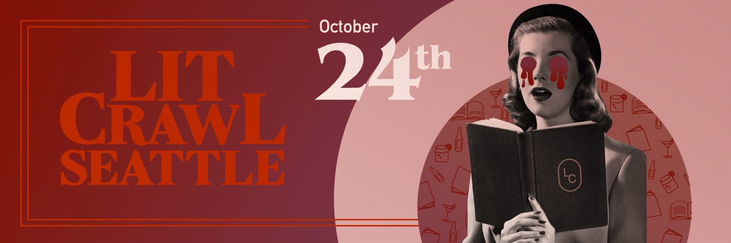 Lit Crawl Seattle banner