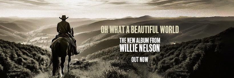 Willie Nelson's banner