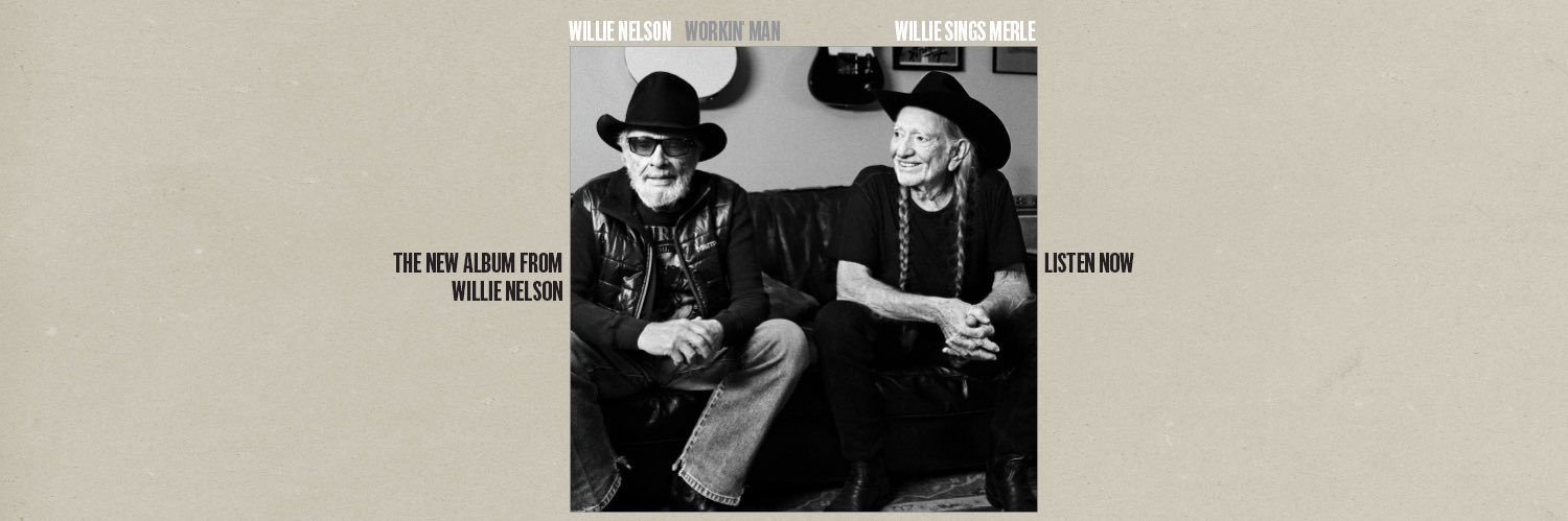 Willie Nelson banner