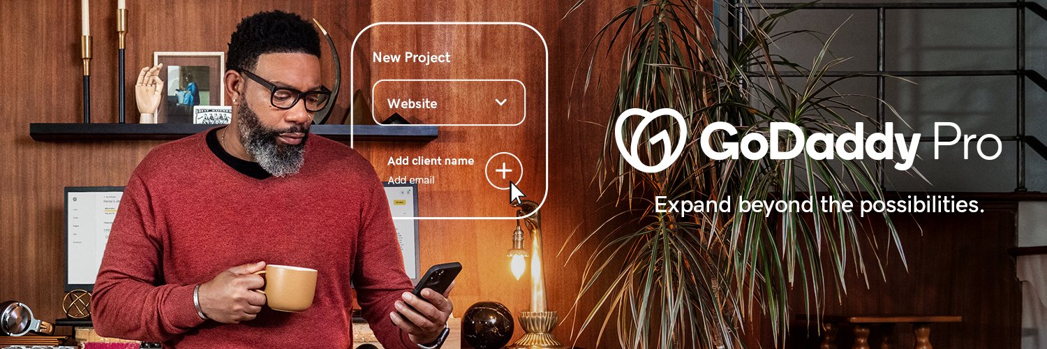 GoDaddy Pro's banner