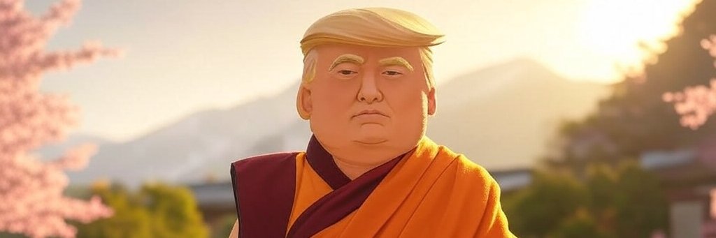 Andrew Wilson MAGA Buddhist's banner