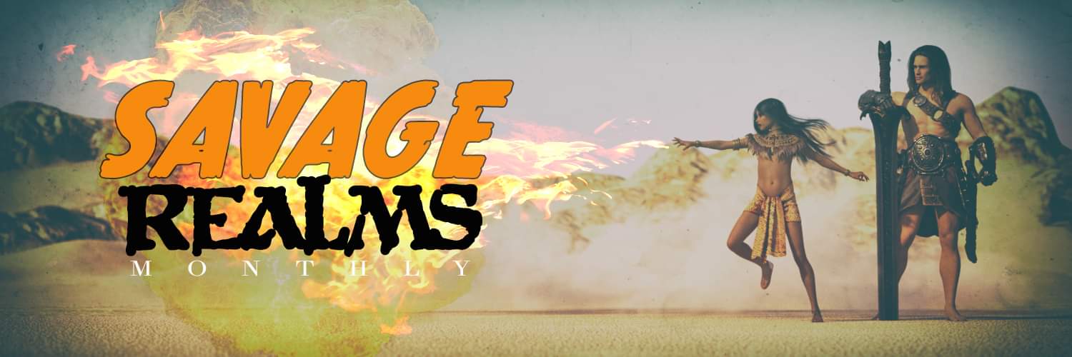 Savage Realms Monthly banner