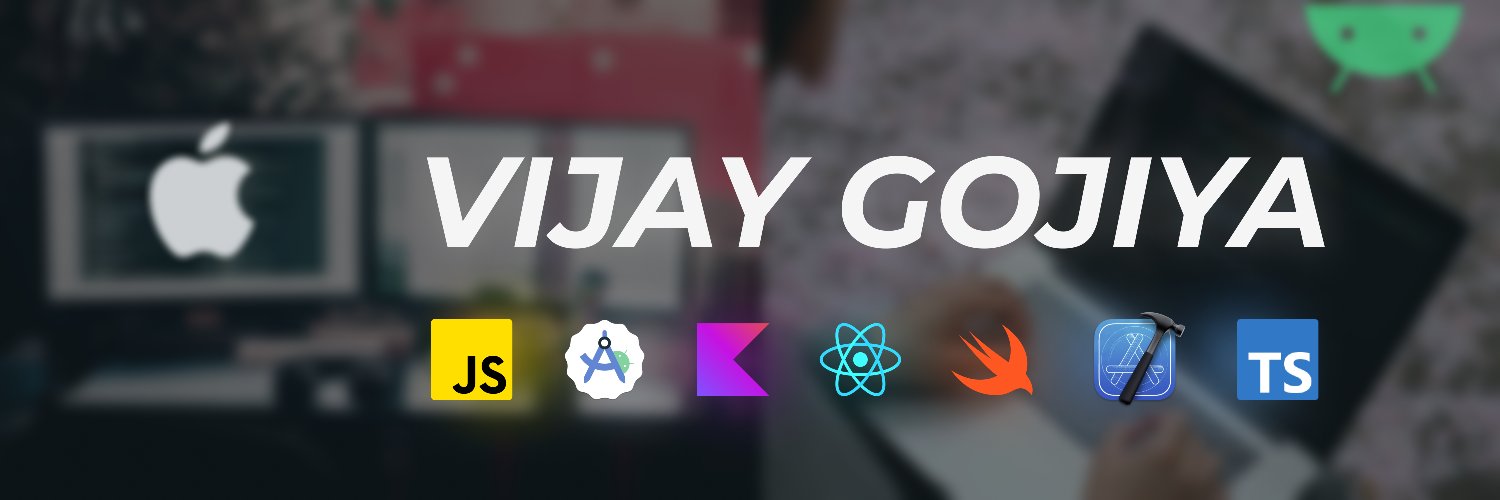 Vijay Gojiya ⚛️ banner
