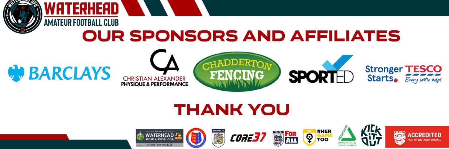 Waterhead AFC banner