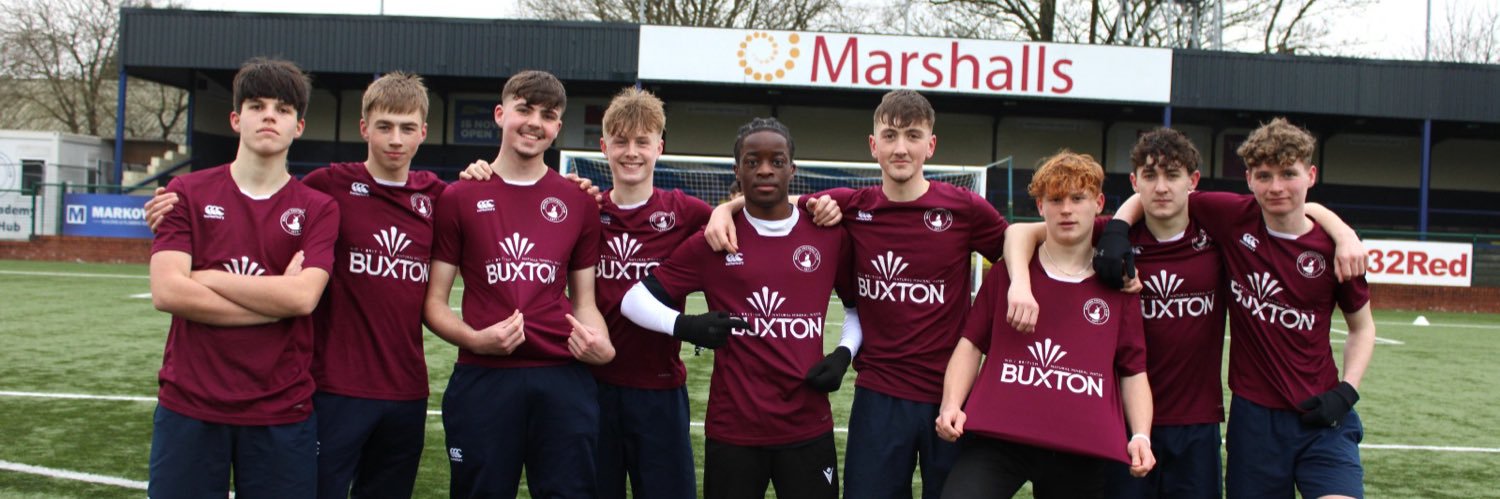 Buxton FC Academy banner