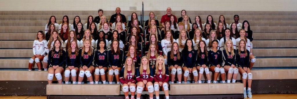 Maple Grove Girls Volleyball banner