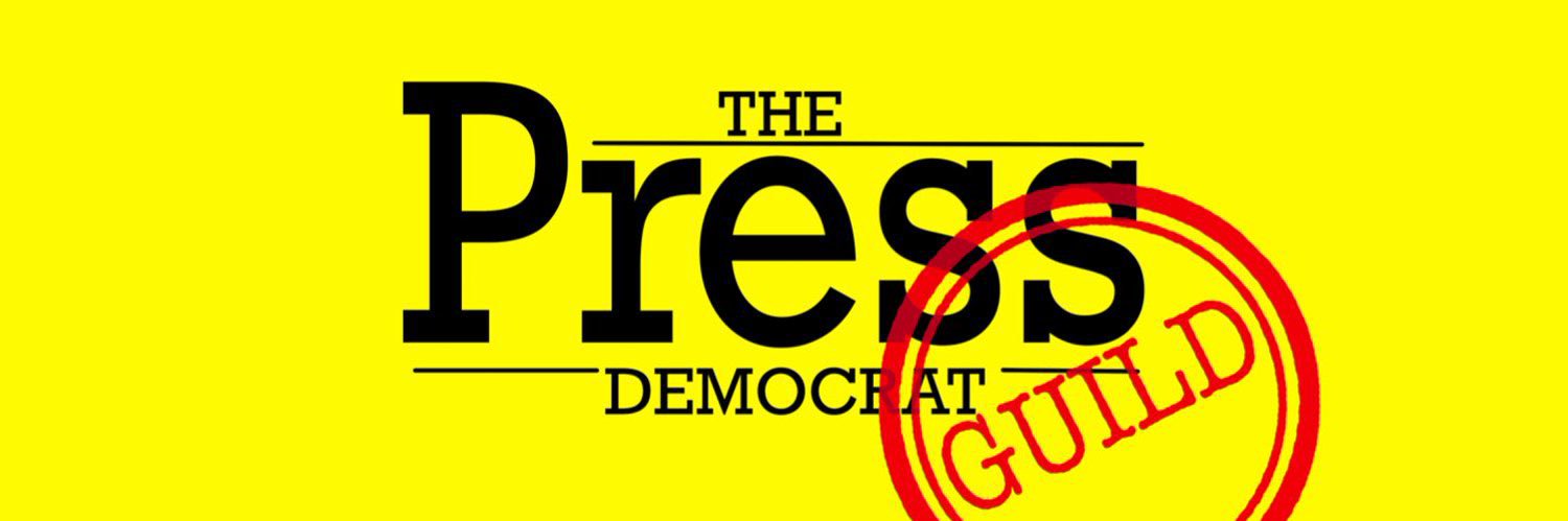 The Press Democrat Guild's banner