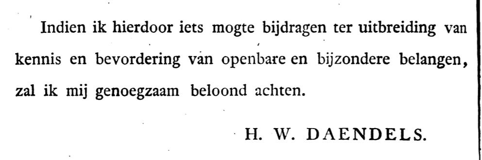 willem (Mvrw. Daendels) banner