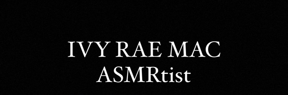 IvyRae_asmrtist's profile banner image