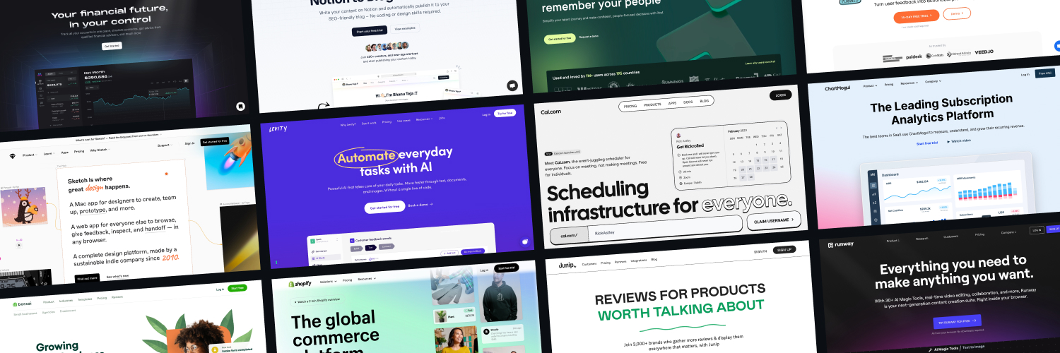 Saaspo | SaaS Design Inspiration banner