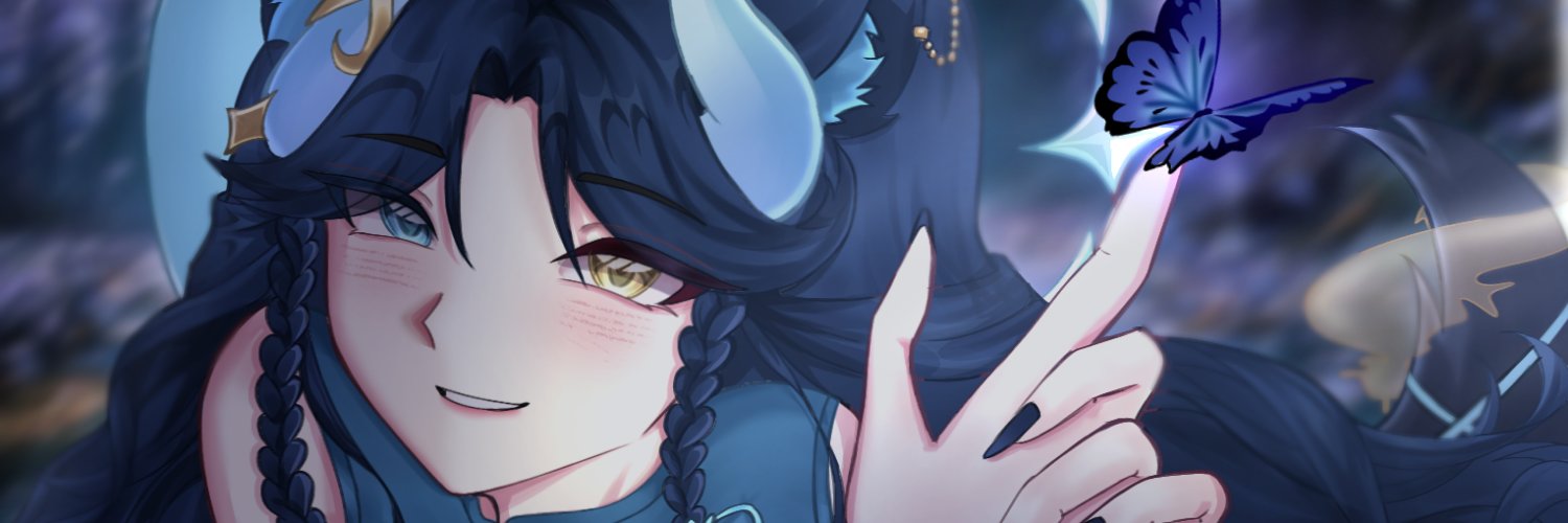 SkyWolfMiku 🌙Wolf Demon Vtuber🌙 banner