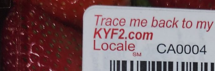 Locale Traceability banner