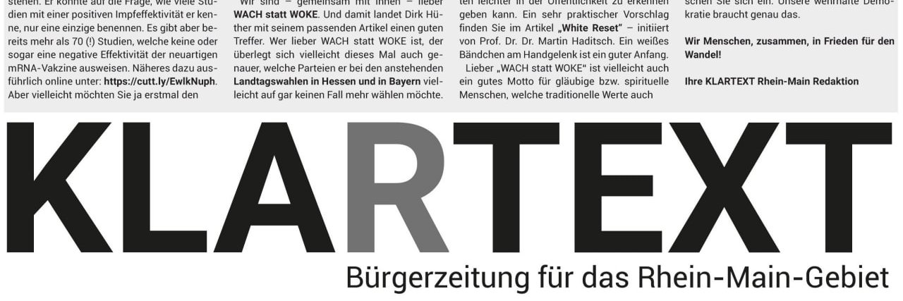 Klartext Rhein-Main banner