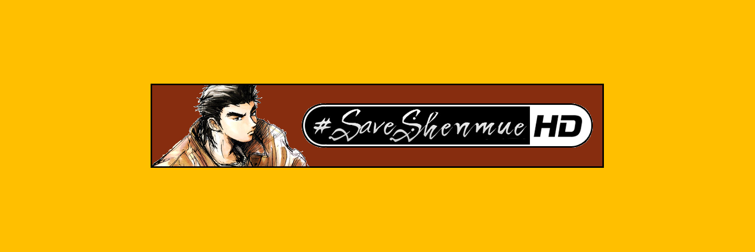Let's #SaveShenmueHD banner