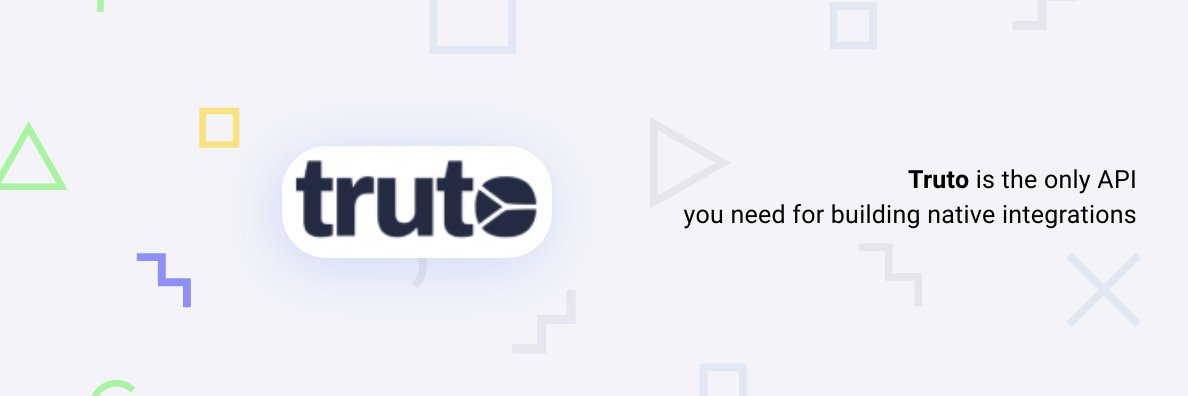 Truto - your native integrations butler 🫂 banner