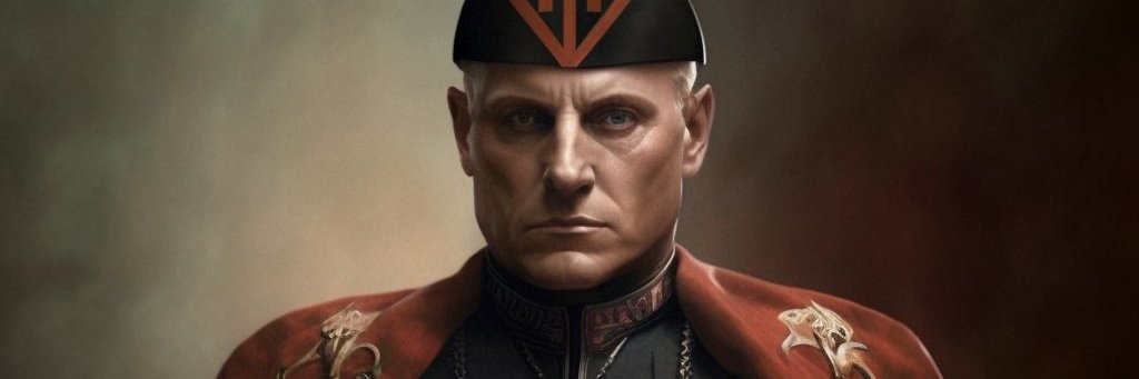 AI Mussolini banner