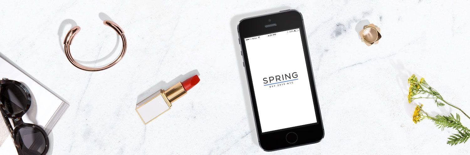 Spring banner