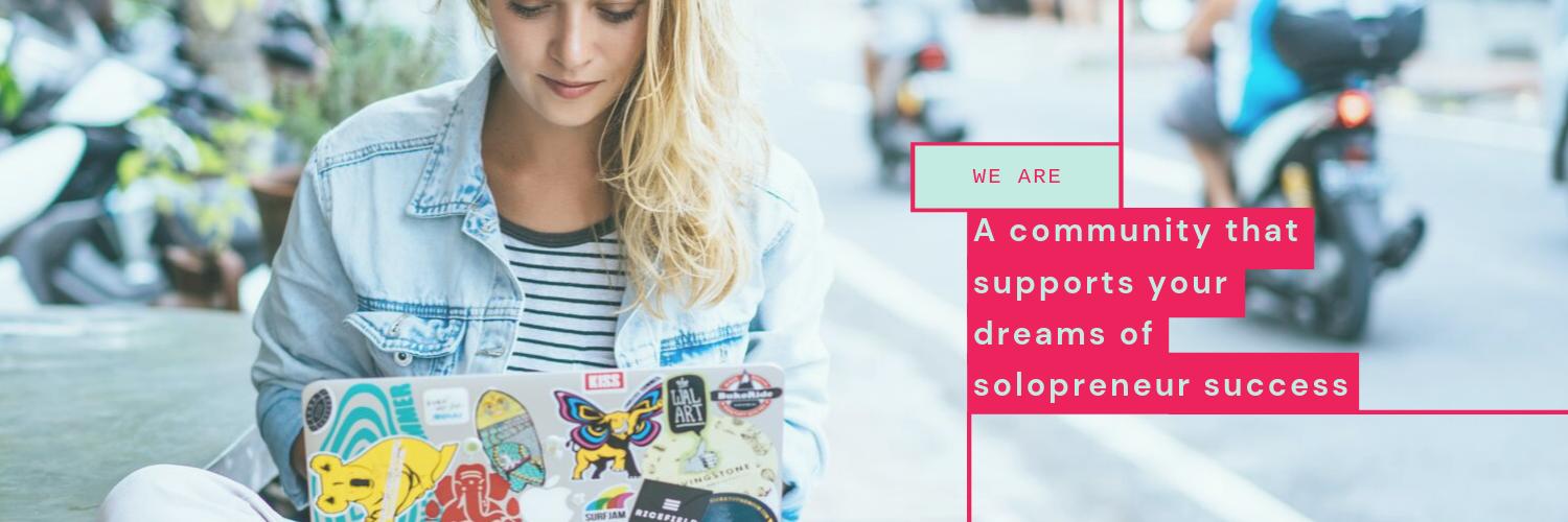 One Woman Shop banner