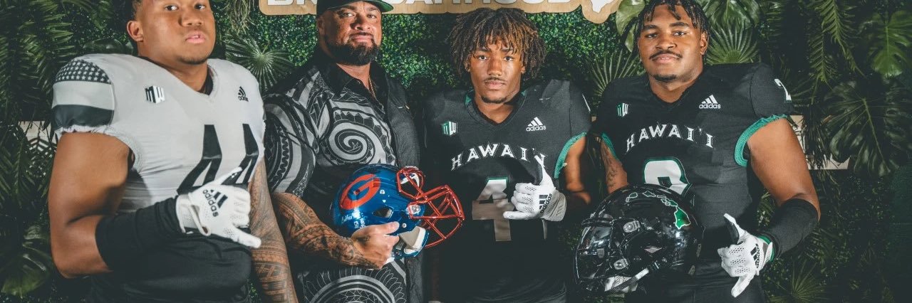 University of Hawaii Football banner