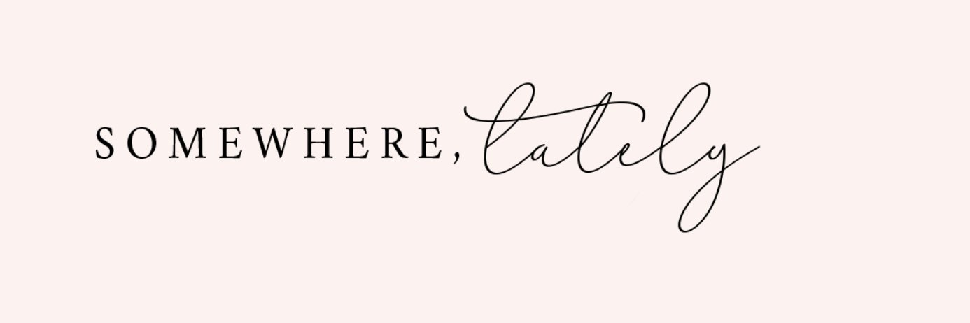 Somewhere Lately banner