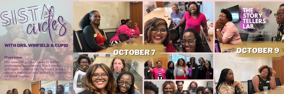 The Storytellers Lab LSU banner