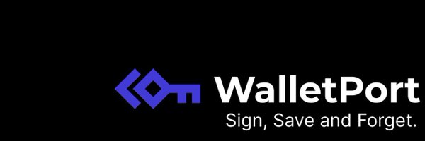 WalletPort Profile Banner
