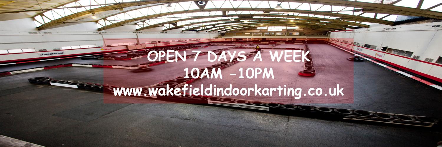 Wakey Indoor Karting banner