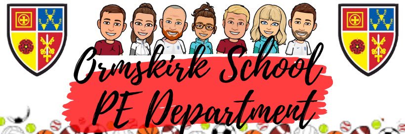 Ormskirk School PE banner