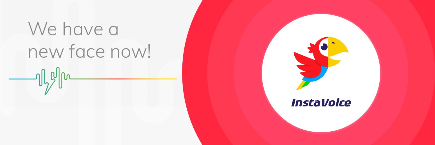 InstaVoice's profile banner image