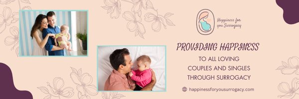 Happiness For You Surrogacy Profile Banner