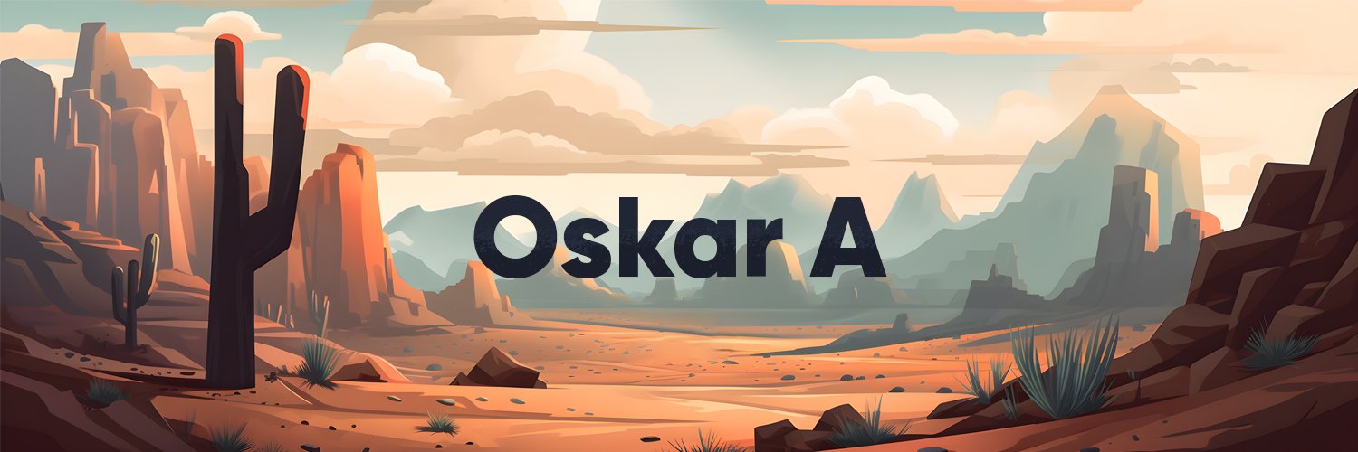 Oskar Arnarson banner