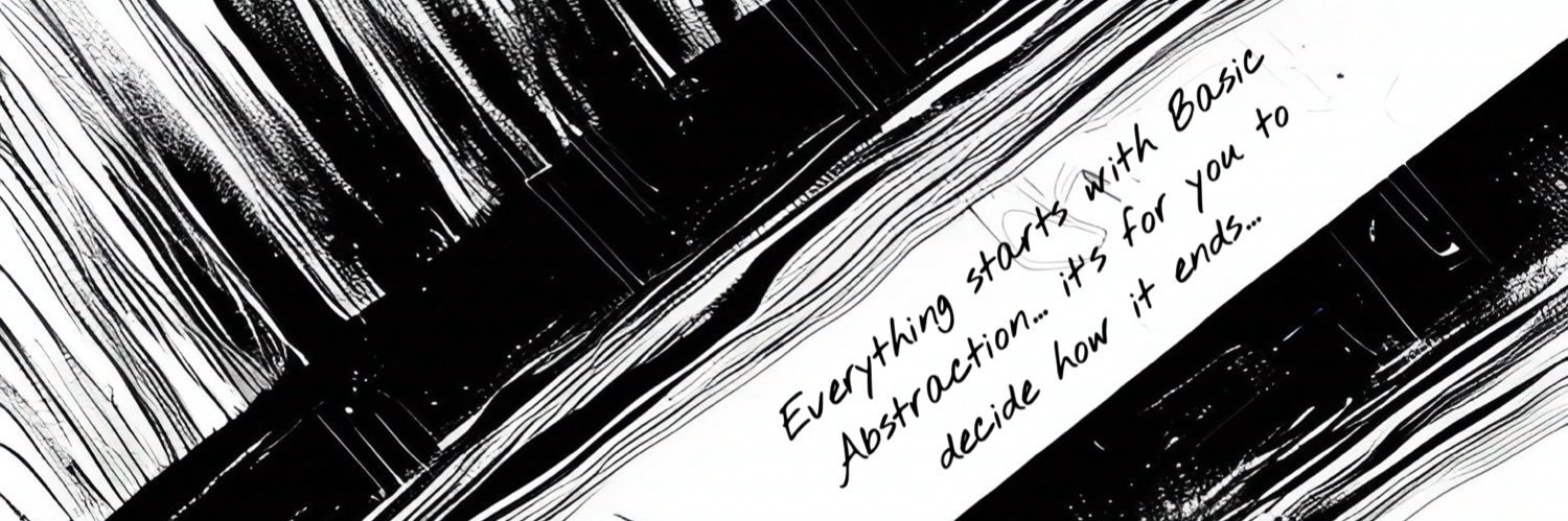 Basic Abstract: The Beginning.(Sold-Out) banner