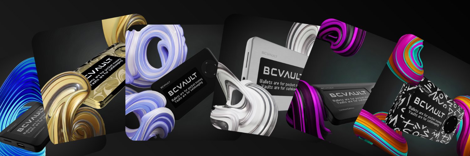 BC Vault Crypto Hardware Wallet banner