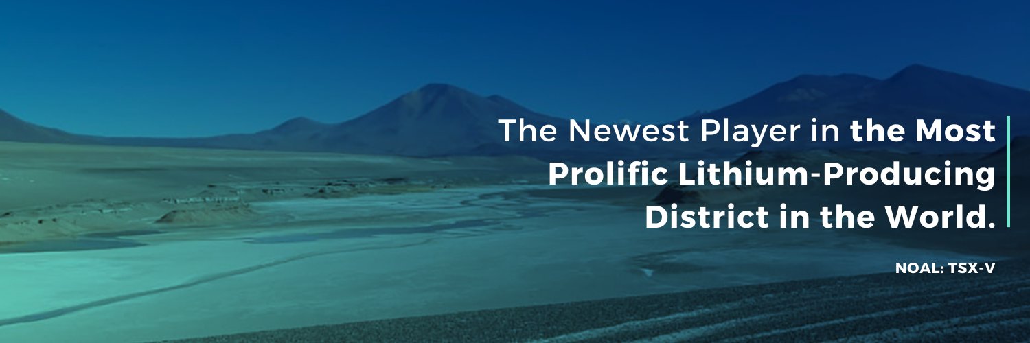NOA Lithium Brines Inc. (TSXV: NOAL)'s banner