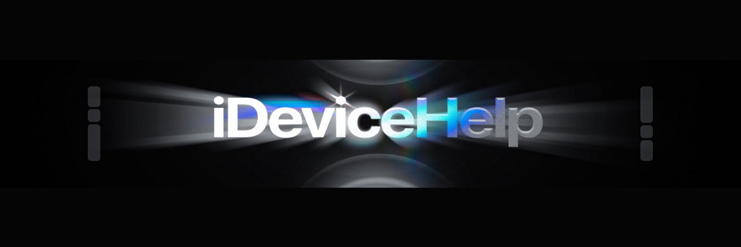 iDeviceHelpus's profile banner image