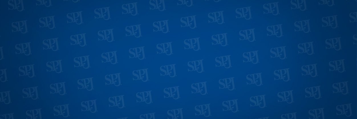 Society of Professional Journalists's banner