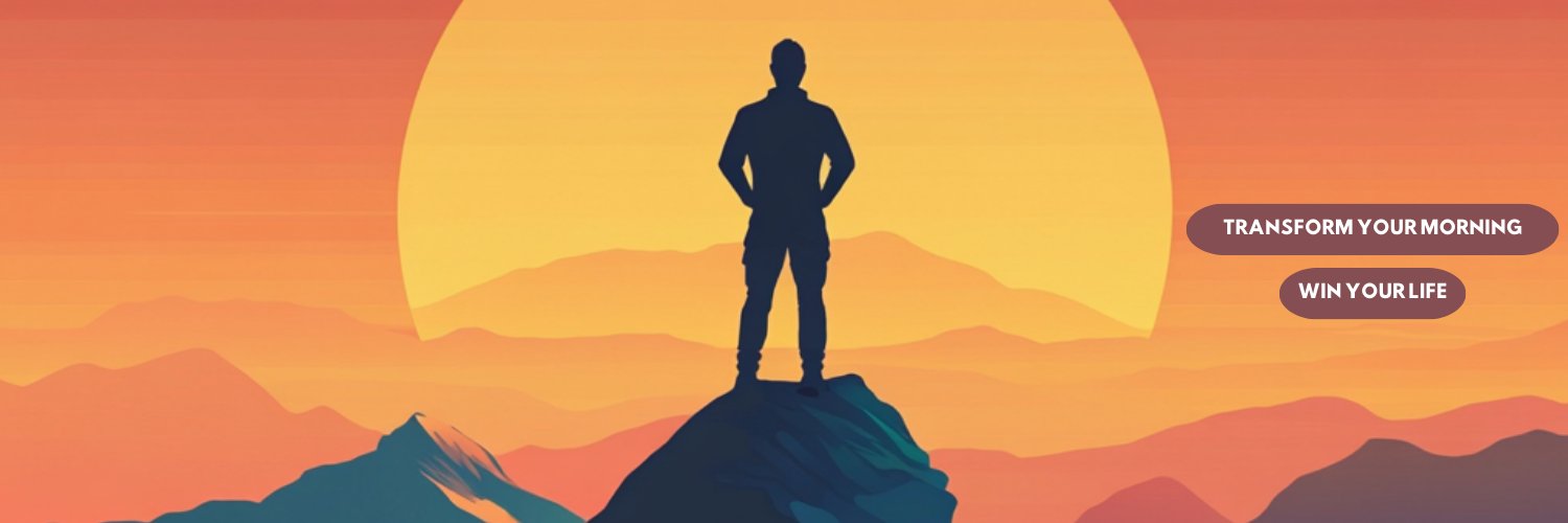 Winning Morning Routine banner