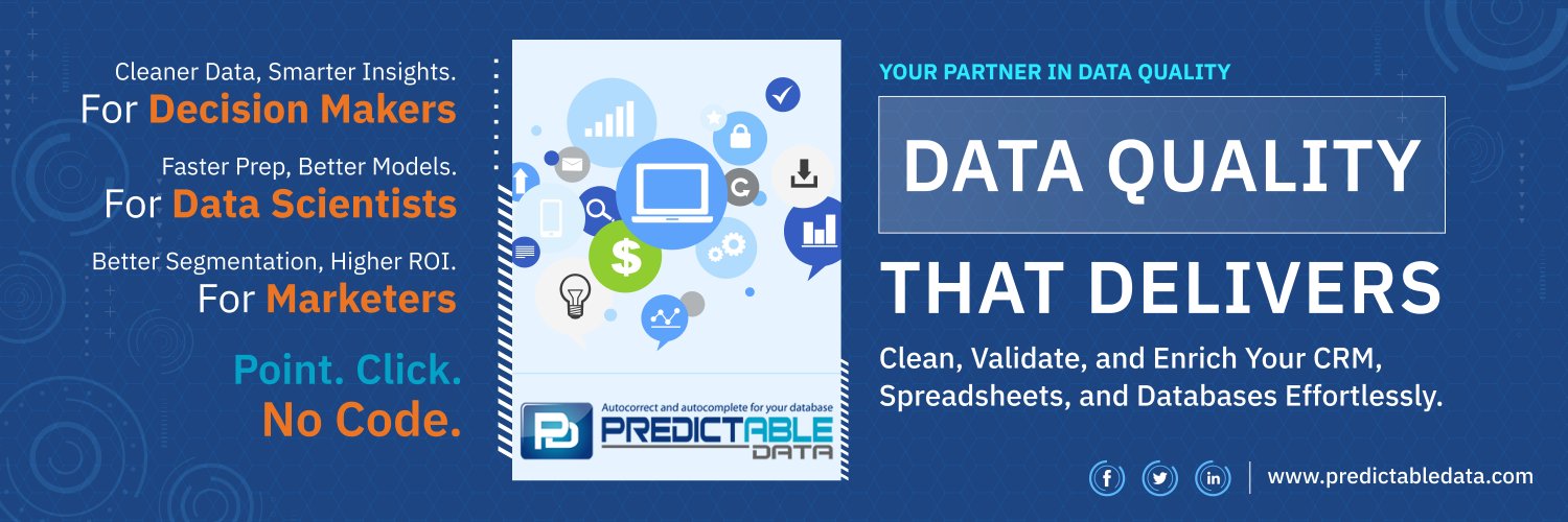 PredictableData's profile banner image