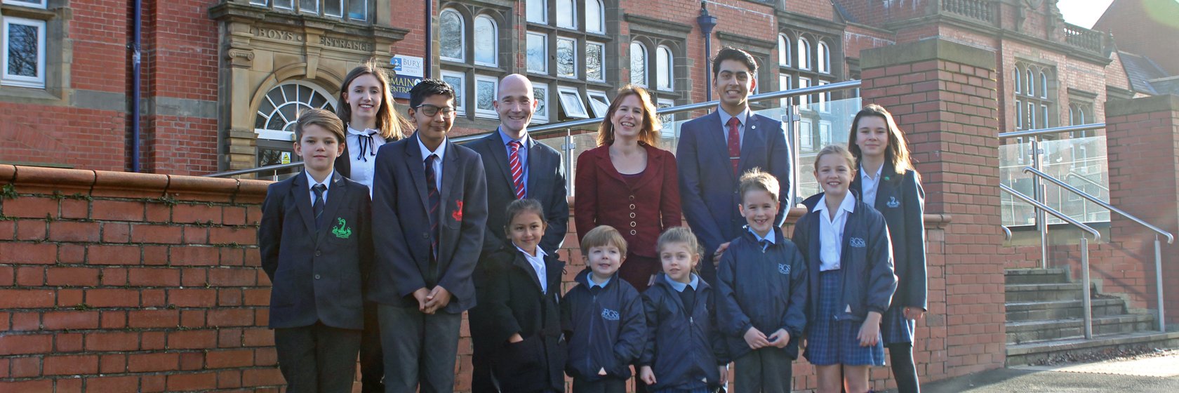 Bury Grammar Boys banner